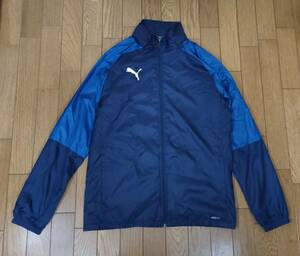 ( thing 21) regular price 9,900 jpy Puma TEAM CUP reverse side nappy . manner Wind jacket 656545 navy blue men's S