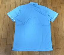 （物56）新品　ミズノ　ゴルフ　吸汗速乾　ポロシャツ　52JA905219　水色　メンズXL_画像3