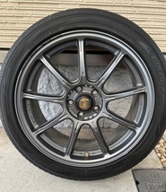 レイズ　RAYS GRAM LIGHTS 57G & YOKOHAMA BluEarth-A 215/45R17 中古品_画像3