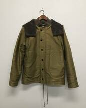 OLD JOE - CORD CLOTH HOODED DECK JACKET サイズ 38 オールドジョー OLDJOE ジャケット 検)PHIGVEL フィグベル _画像4