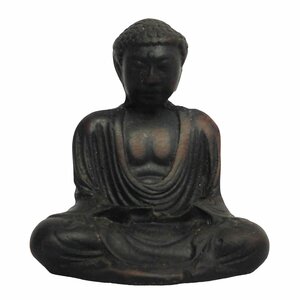 ■☆訳あり　アジアン雑貨　小さいネパール仏像　大日如来坐像（MNB-7）