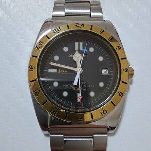 ◆JAL　DUAL TIME　クオーツ腕時計（セイコー製） [VX39-6B10]