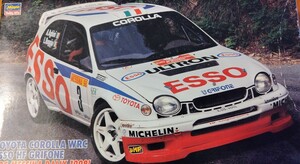 ハセガワ　1/24 トヨタカローラ　WRC ESSO HF Grifone 1998