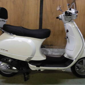 ベスパLX125IE 走行７千k台 ホワイト 純正BOX付 風防 千葉市～格安発送あり。の画像5