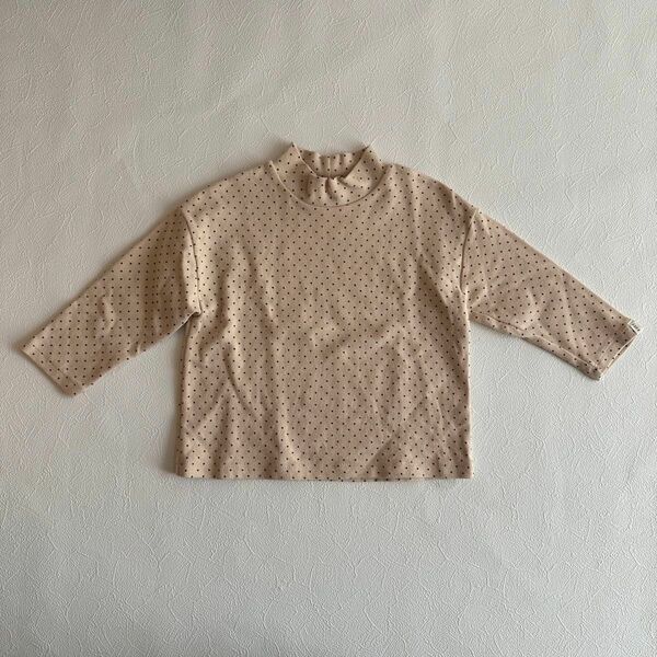 kokokids ココキッズ dot middle neck tops 