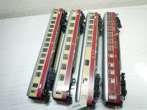 DF656 Железнодорожная модель Merculin Ho Gauge 4 -Car Set Set