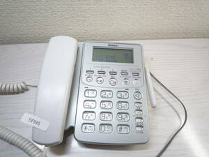 DF695　Uniden ユニデン デジタルコードレス留守番電話機 UCT-216 ホワイトシルバー 親機