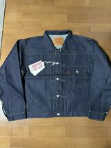 【2022年 日本製 size46】Levi's リーバイス 70506-0024 506xx 1936 T-BACK LVC levi's vintage clothing 1st デニム ジャケット Gジャン_画像2