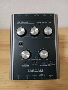 ☆ 通電確認済 ☆ TASCAM タスカム US-144 MKⅡ オーディオインターフェース 音響