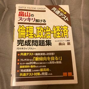 畠山のスッキリ解ける倫理、政治・経済完成問題集　大学入学共通テスト （大学入学共通テスト） 畠山創／著