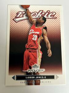 NBA 2003 UPPERDECK MVP LEBRON JAMES レブロンジェームズ　RC ルーキーカード