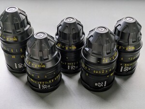 【DZOFILM Vespid Prime Lens 25mm - 90mm 5本 set PLマウント】DZO FILM シネレンズ シネマレンズ フルフレーム対応 フルサイズ CINE