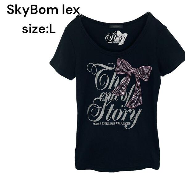 SkyBomlex シャツ　Ｌ　トップス　かわいい　おしゃれ　半袖