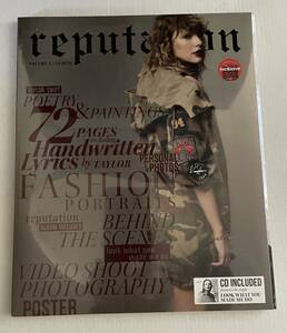 未開封 Taylor Swift テイラー・スウィフト ／ Reputation レピュテーション ／ 72ページ雑誌＆ポスター付CD Vol.2