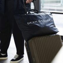 DEAN&DELUCA トート パッカブルトート エコバッグ 旅行 黒　トラベル　海外旅行　ディーンアンドデルーカ_画像4