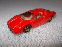 1970年代 昭和 当時物 初期物 ヴィンテージミニカー トミカ tomica 1977年 ランボルギーニ カウンタック LP400 1/61 トミカNo.F37_画像2