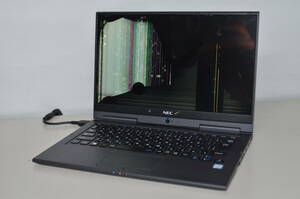 【ジャンク品】ノートPC 13.3インチ NEC PC-HZ350GAB ノートパソコン ジャンク扱