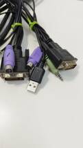 iBUFFALO KVM SWITCH 2PORT パソコン切替器/DVI接続/BSKMD201BK_画像3