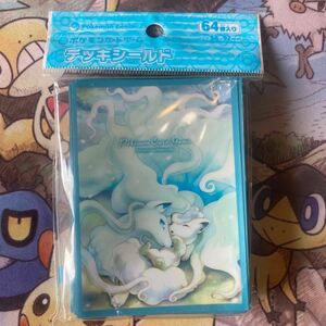 ポケモンカードゲーム デッキシールド アローラキュウコン＆アローラロコン