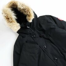 美品 CANADA GOOSE カナダグース 3426MA CHATEAU PARKA シャトー フーデッド WZIP ダウンジャケット ブラック M カナダ製 正規品 メンズ_画像2