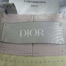 美品 DIOR ディオール オム Cactus Jack 033C906U4511 トラヴィス・スコット 裏オブリーク ボブハット バケットハット カーキ M 伊製 正規_画像5