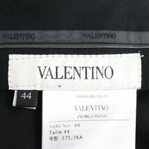 【ドンドン見直し】未使用品 VALENTINO ヴァレンティノ 2021年製 モヘア混 裏地ロゴ入り スラックス ネイビー 44 正規品 メンズ_画像5