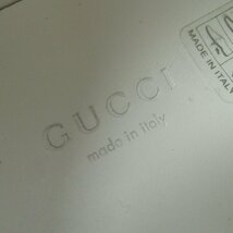 美品 GUCCI グッチ 426187 GGキャンバス レザー レースアップ ローカットスニーカー ピンク 35.5 イタリア製 レディース_画像7