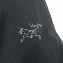 美品 ARCTERYX アークテリクス SETON JACKET ロゴ入り ZIPUP 中綿入り 軽量 セトンジャケット ブルゾン ダークネイビー M 正規品 メンズ_画像6