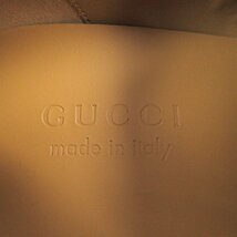 未使用品□GUCCI グッチ 658822 レザー ホースビット ラグソール 厚底 ローファー ブラック 5.5 箱・保存袋付き イタリア製 メンズ_画像8