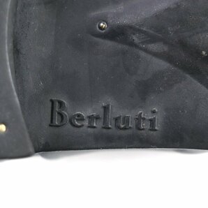 【ドンドン見直し】極美品▼Berluti ベルルッティ 1103 デムジュールライン レザー Uチップ ビジネスシューズ パープル 7.5 メンズの画像8