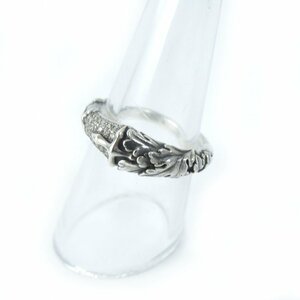  superior article *Bloody Maryblati Marie dazru ring SV925 diamond 0.14ct ring * ring silver approximately 14 number weight 5.3g lady's 