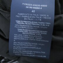 未使用品□Herno ヘルノ PI0822D ニット切替 フーデッド WZIP ダウンジャケット ダウンコート ブラック 40 イタリア製 正規品 レディース_画像9