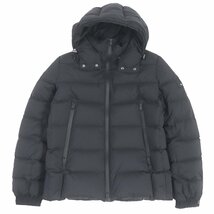 美品□TATRAS タトラス 20AW MTAT20A4568-D BORBORE ロゴワッペン WZIP フーデッド ダウンジャケット ダークネイビー 03 正規品 メンズ_画像1