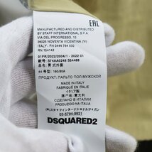 極美品●DSQUARED2 ディースクエアード 22SS S74AA0248 Street Art Trench Coat トレンチコート マルチカラー 44 イタリア製 メンズ 正規品_画像7