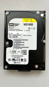 希少 ATA/IDE 160GB WesternDigital WD1600BB-22GUA0 7200RPM WD Caviar