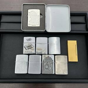 #6557A 【ZIPPO】Godzilla 65周年 Paul Smith 他 ジッポ 8個 GIVENCHY ガスライター 合計9個 おまとめ 