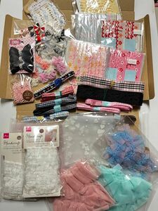 リボン・レースの詰め合わせ。 レース 手芸用品 リボン ハンドメイド 手芸