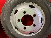 【個人宅配送不可】中古 205/75R16 16×5.5J 116.5-8TC 2019年製 エルフ等 タイヤ＆ホイール6本SET【47139756】_画像8