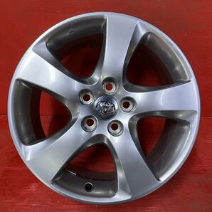 【送料無料】中古 トヨタ 200系 クラウンマジェスタ純正 17x7.5+39 114.3-5H アルミホイール4本SET【47139706】の画像4