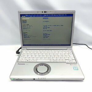 1円～ Panasonic Let's note SV7 Core i5-8350U 1.7GHz/8GB/SSD256GB/12インチ/OS無/動作未確認/AC無【栃木出荷】