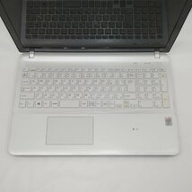 1円～【ジャンク】SONY VAIO SVF15328EJW Core i5-4200U 1.6GHz/8GB/HDD1000GB/Blu-ray/15インチ/OS無/AC無【栃木出荷】_画像3