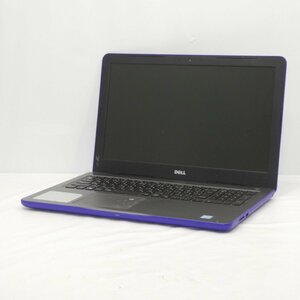 DELL Inspiron 15 5567 Core i3-7100U 2.4GHz/4GB/HDD1TB/DVDマルチ/15インチ/OS無/動作未確認/AC無【栃木出荷】