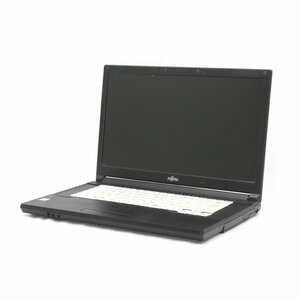 1円～ FUJITSU LIFEBOOK A577/R Core i5-7300U 2.6GHz/4GB/HDD500GB/DVD/15インチ/OS無/動作未確認/AC無【栃木出荷】