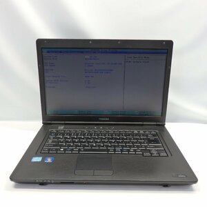 1円～ TOSHIBA DynaBook Satellite B552/F Core i5-3210M 2.5GHz/4GB/HDD320GB/DVD/15インチ/OS無/動作未確認【栃木出荷】