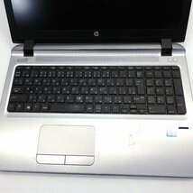 1円～ HP ProBook 450 G3 Core i3-6100U 2.3GHz/4GB/HDD500GB/DVDマルチ/15インチ/OS無/動作未確認/AC無【栃木出荷】_画像4