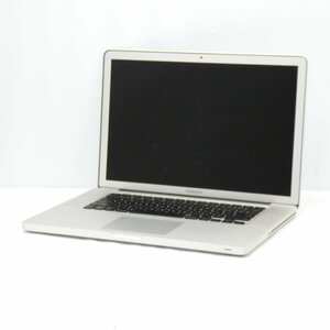 Apple MacBook Pro 15インチ Early 2011 Core i7-2720QM 2.2GHz/8GB/HDD250GB/DVDマルチ/OS無/動作未確認/AC無【栃木出荷】
