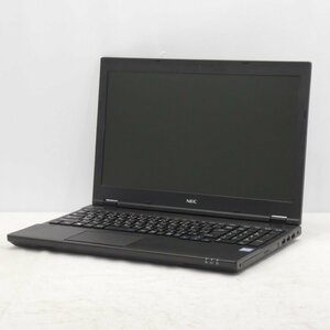 1円～ NEC VersaPro VKT16X-2 Core i5-8250U 1.6GHz/8GB/HDD500GB/DVD/15インチ/OS無/動作未確認【栃木出荷】