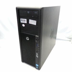 1円～【ジャンク】HP Z420 Workstation Xeon E5-1680 v2 3GHz/16GB/HDD無/DVD/Quadro K4000【同梱不可】