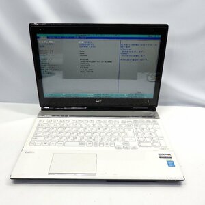 【ジャンク】NEC Lavie LL750/R Core i7-4700MQ 2.4GHz/8GB/HDD無/Blu-ray/15インチ/AC無【栃木出荷】