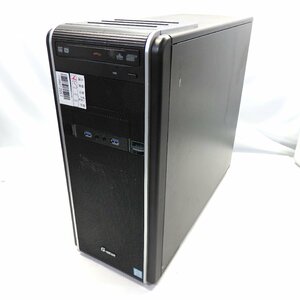 1円～ TSUKUMO ゲーミングPC G-GEAR Core i7-7700 3.6GHz/16GB/HDD2000GB/DVDマルチ/OS無/GTX 1080/動作未確認【同梱不可】